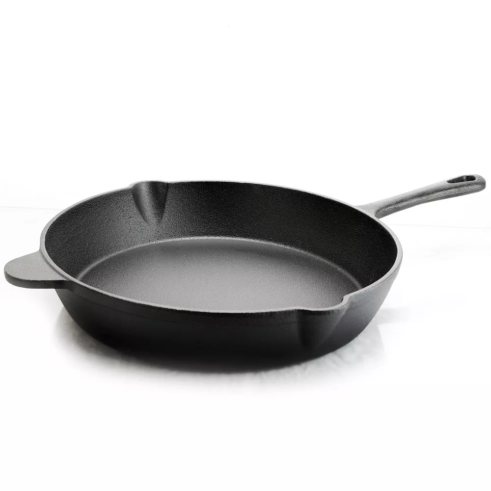 General Store Addlestone 12 In. Pre-Seasoned Round Cast Iron Frying Pan 3 General Store Addlestone 12 In. Pre-Seasoned Round Cast Iron Frying Pan