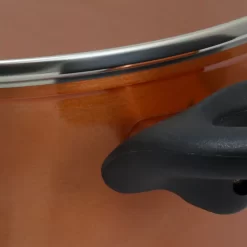 Eco Friendly Home Hummington 4.5 Quart Dutch Oven With Lid In Metallic Copper -Home-Kitchen 5961120 ALT2