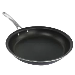 Martha Stewart Lockton 12 Inch Aluminum Frying Pan In Black