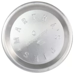 Martha Stewart 9 Inch Round Embossed Aluminum Pie Pan In Silver -Home-Kitchen 5961149 ALT2