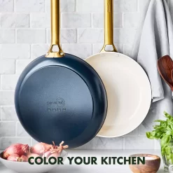 GreenPan Reserve Hard Anodized Healthy Ceramic Nonstick Frypan Skillet Set -Home-Kitchen 5978971 ALT5