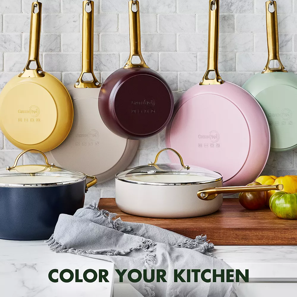 GreenPan Reserve Hard-Anodized Healthy Ceramic Nonstick 12-in. Frypan Skillet 6 GreenPan Reserve Hard-Anodized Healthy Ceramic Nonstick 12-in. Frypan Skillet - Image 4