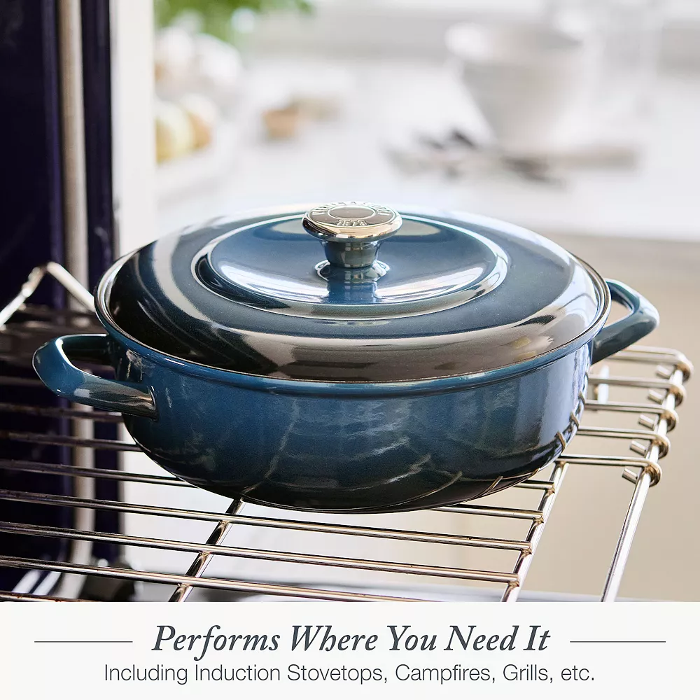 Merten & Storck German Enameled Iron 4.5-qt. Casserole Braiser 8 Merten & Storck German Enameled Iron 4.5-qt. Casserole Braiser - Image 6