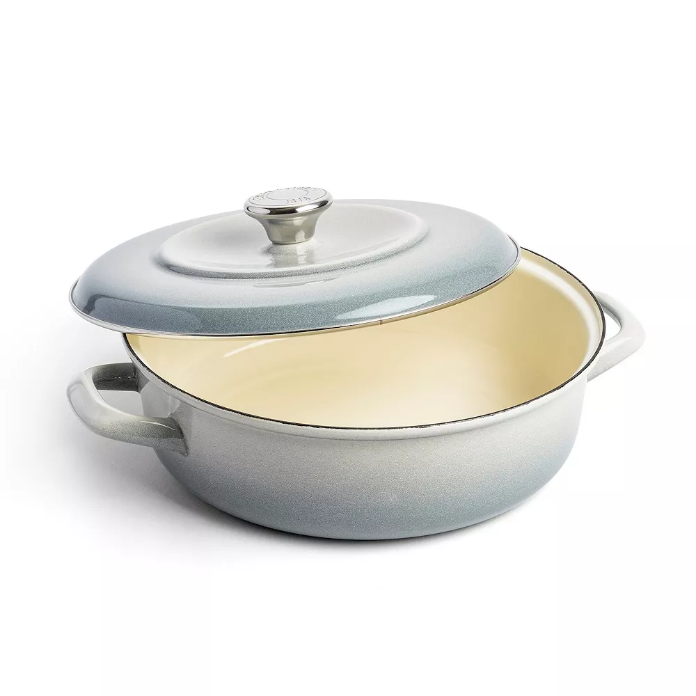 Merten & Storck German Enameled Iron 4.5-qt. Casserole Braiser 3 Merten & Storck German Enameled Iron 4.5-qt. Casserole Braiser