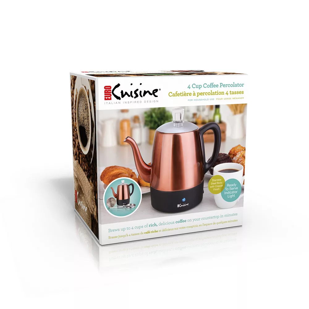 Euro Cuisine 4-Cup Percolator 7 Euro Cuisine 4-Cup Percolator - Image 5
