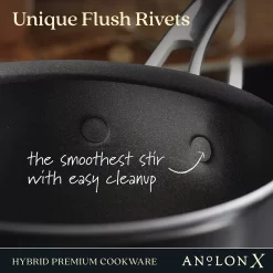 Anolon X Hybrid Nonstick Induction 3-qt. Saucepan -Home-Kitchen 6005649 ALT4