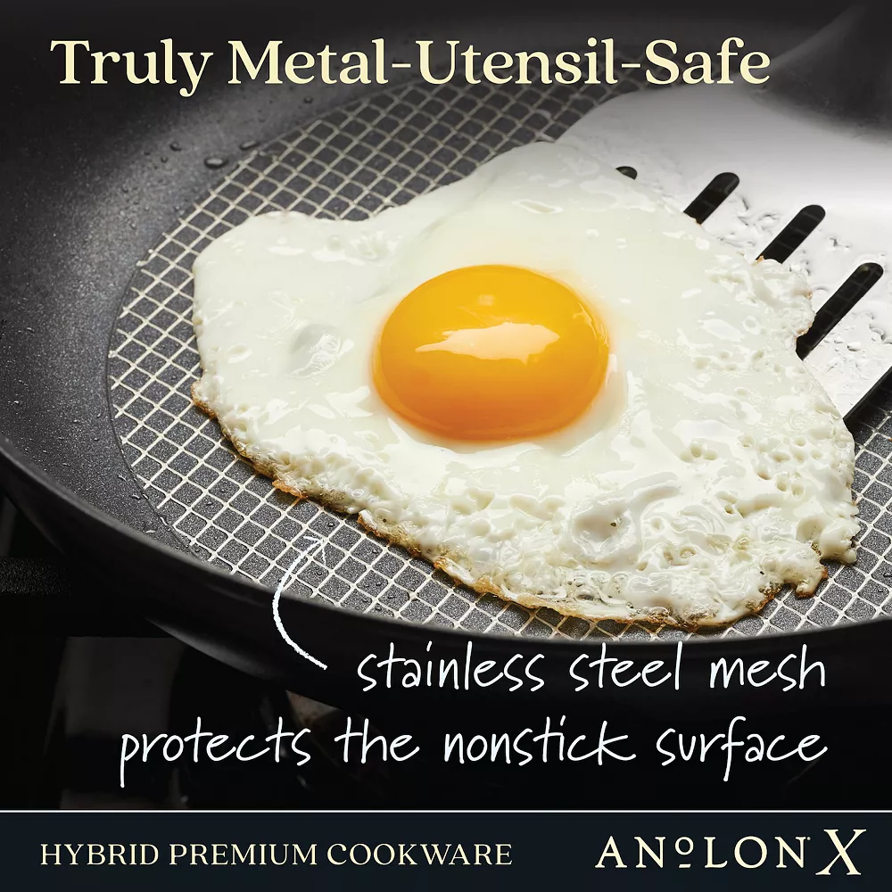 Anolon X Hybrid Nonstick 10-in. Induction Frypan 6 Anolon X Hybrid Nonstick 10-in. Induction Frypan - Image 4