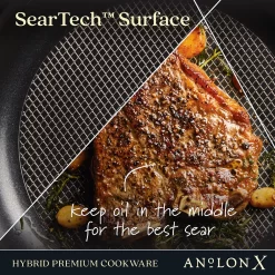 Anolon X Hybrid Nonstick 10-in. Induction Frypan 13 Anolon X Hybrid Nonstick 10-in. Induction Frypan -Home-Kitchen 6005660 ALT5