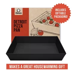 Chef Pomodoro Detroit Style Pizza Pan, 14 X 10-Inch, Hard Anodized Aluminum, Pre-Seasoned Bakeware Kitchenware 9 Chef Pomodoro Detroit Style Pizza Pan, 14 X 10-Inch, Hard Anodized Aluminum, Pre-Seasoned Bakeware Kitchenware -Home-Kitchen 6012888 ALT3