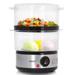 Brentwood 2 Tier 5 Quart Food Steamer 8 Brentwood 2 Tier 5 Quart Food Steamer -Home-Kitchen 6012901 ALT2