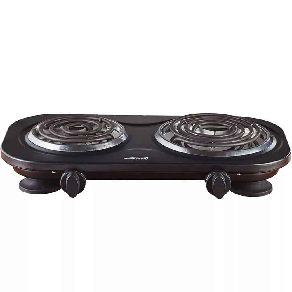 Brentwood Electric 1500W Double Burner - Black 5 Brentwood Electric 1500W Double Burner - Black - Image 3
