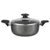 Brentwood Dutch Oven Aluminum Non-Stick 10 Qt-Gray -Home-Kitchen 6012917
