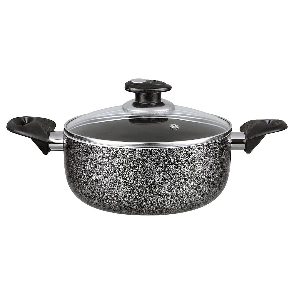 Brentwood Dutch Oven Aluminum Non-Stick 4 Qt-Gray 3 Brentwood Dutch Oven Aluminum Non-Stick 4 Qt-Gray