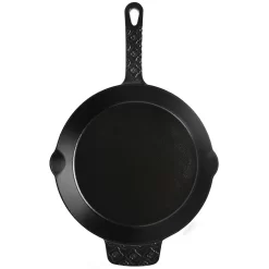 Spice By Tia Mowry Savory Saffron Preseasoned 8 Inch Cast Iron Skillet -Home-Kitchen 6033734 ALT