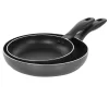 Oster Cocina Clairborne 2 Piece Nonstick Aluminum Frying Pan Set In Charcoal Grey 1 Oster Cocina Clairborne 2 Piece Nonstick Aluminum Frying Pan Set In Charcoal Grey -Home-Kitchen 6034972