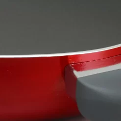 Oster Cocina Herscher 12 Inch Frying Pan In Translucent Red -Home-Kitchen 6034997 ALT2