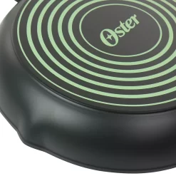 Oster Cocina Rigby 12 Inch Aluminum Nonstick Frying Pan In Green With Pouring Spouts -Home-Kitchen 6035928 ALT2