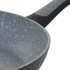 Oster Cocina Bastone 12 Inch Aluminum Nonstick Frying Pan In Speckled Gray 8 Oster Cocina Bastone 12 Inch Aluminum Nonstick Frying Pan In Speckled Gray -Home-Kitchen 6035980 ALT2