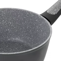 Oster Cocina 1.7 Quart Non Stick Saucepan With Glass Lid In Grey -Home-Kitchen 6036052 ALT3