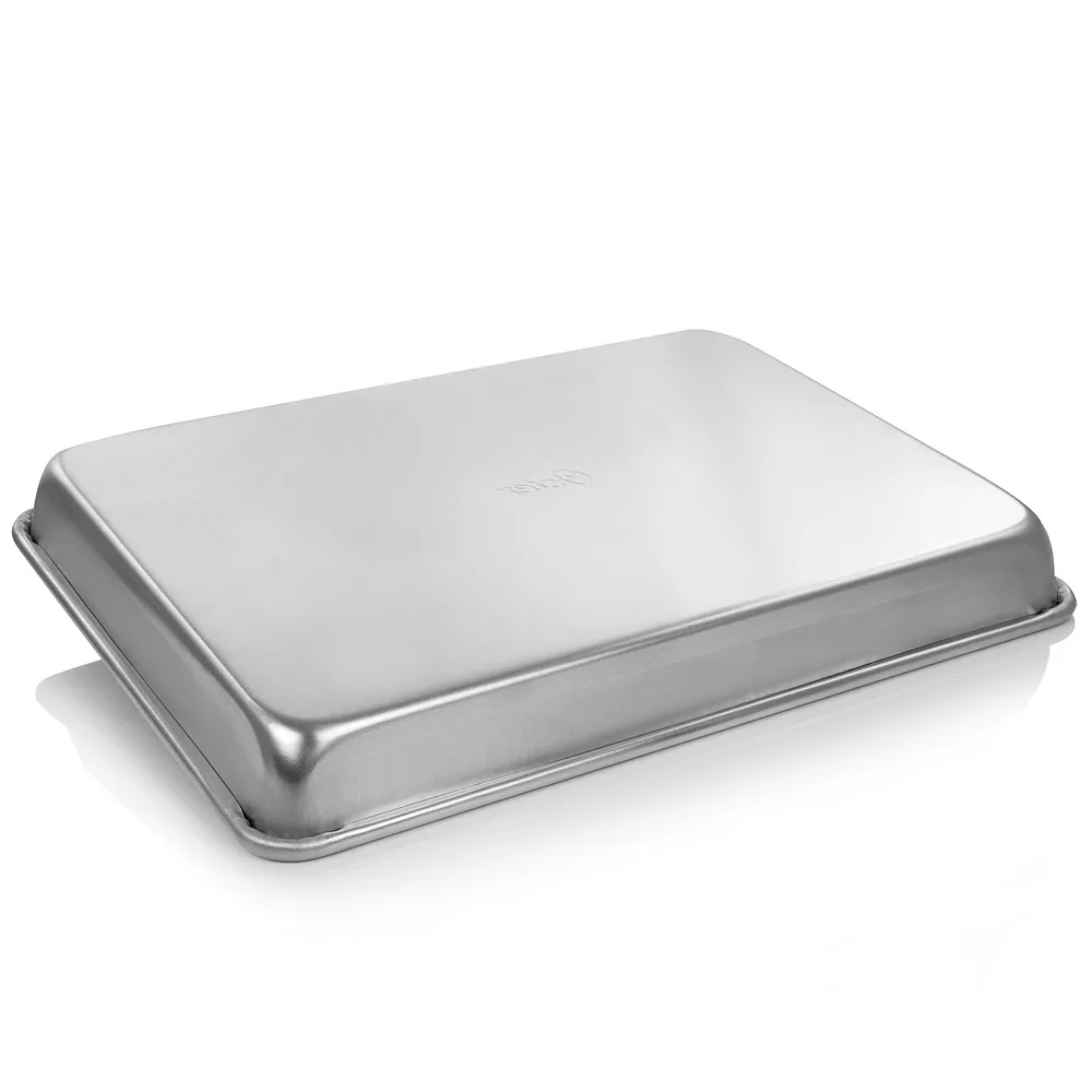 Oster Cocina 17 Inch X 12 Inch Baker's Glee Aluminum Roaster Pan 4 Oster Cocina 17 Inch X 12 Inch Baker's Glee Aluminum Roaster Pan - Image 2