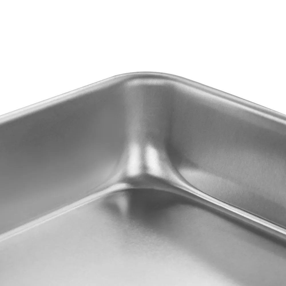 Oster Cocina 17 Inch X 12 Inch Baker's Glee Aluminum Roaster Pan 6 Oster Cocina 17 Inch X 12 Inch Baker's Glee Aluminum Roaster Pan - Image 4