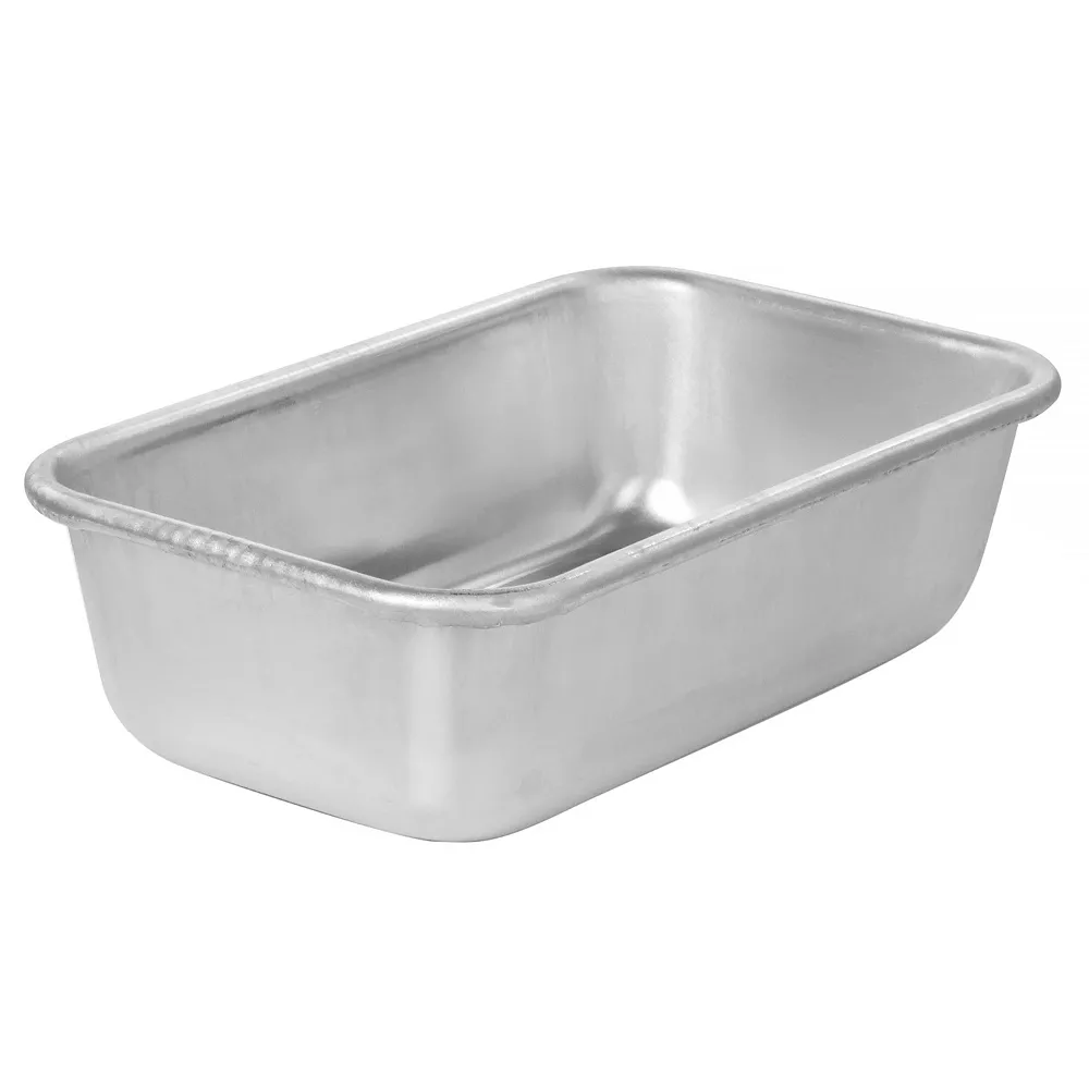 Oster Cocina Baker's Glee 9 Inch X 5.3 Inch Aluminum Rectangle Loaf Pan In Silver 3 Oster Cocina Baker's Glee 9 Inch X 5.3 Inch Aluminum Rectangle Loaf Pan In Silver