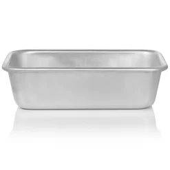 Oster Cocina Baker's Glee 9 Inch X 5.3 Inch Aluminum Rectangle Loaf Pan In Silver 7 Oster Cocina Baker's Glee 9 Inch X 5.3 Inch Aluminum Rectangle Loaf Pan In Silver -Home-Kitchen 6036851 ALT