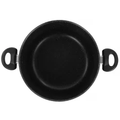 Oster Cocina Pallermo 9 Qt Aluminum Dutch Oven With Lid In Charcoal 9 Oster Cocina Pallermo 9 Qt Aluminum Dutch Oven With Lid In Charcoal -Home-Kitchen 6036896 ALT3