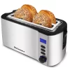 Elite 4-Slice Stainless Steel Digital Toaster -Home-Kitchen 6036973