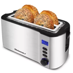 Elite 4-Slice Stainless Steel Digital Toaster