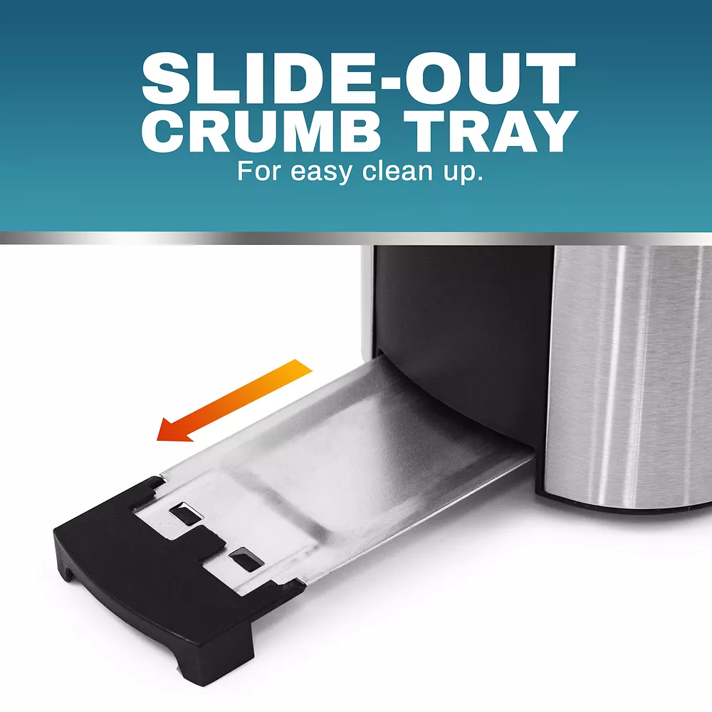 Elite 4-Slice Stainless Steel Digital Toaster 6 Elite 4-Slice Stainless Steel Digital Toaster - Image 4