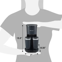 Elite Dual Coffee Maker Brewer -Home-Kitchen 6036979 ALT5