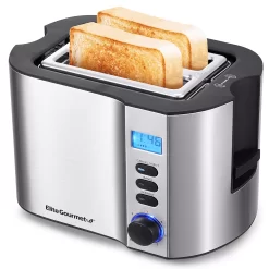 Elite 2-Slice Stainless Steel Wide Slot Toaster