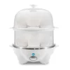 Elite Automatic 2-Tier Egg Cooker & Steamer -Home-Kitchen 6044881 White