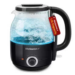 Elite 1.2-Liter Electric Honeypot Glass Kettle