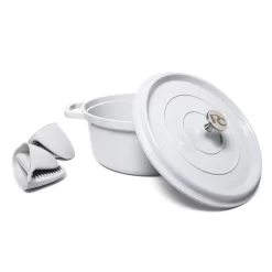 Phantom Chef 4.2-qt. Dutch Oven With Silicone Gloves