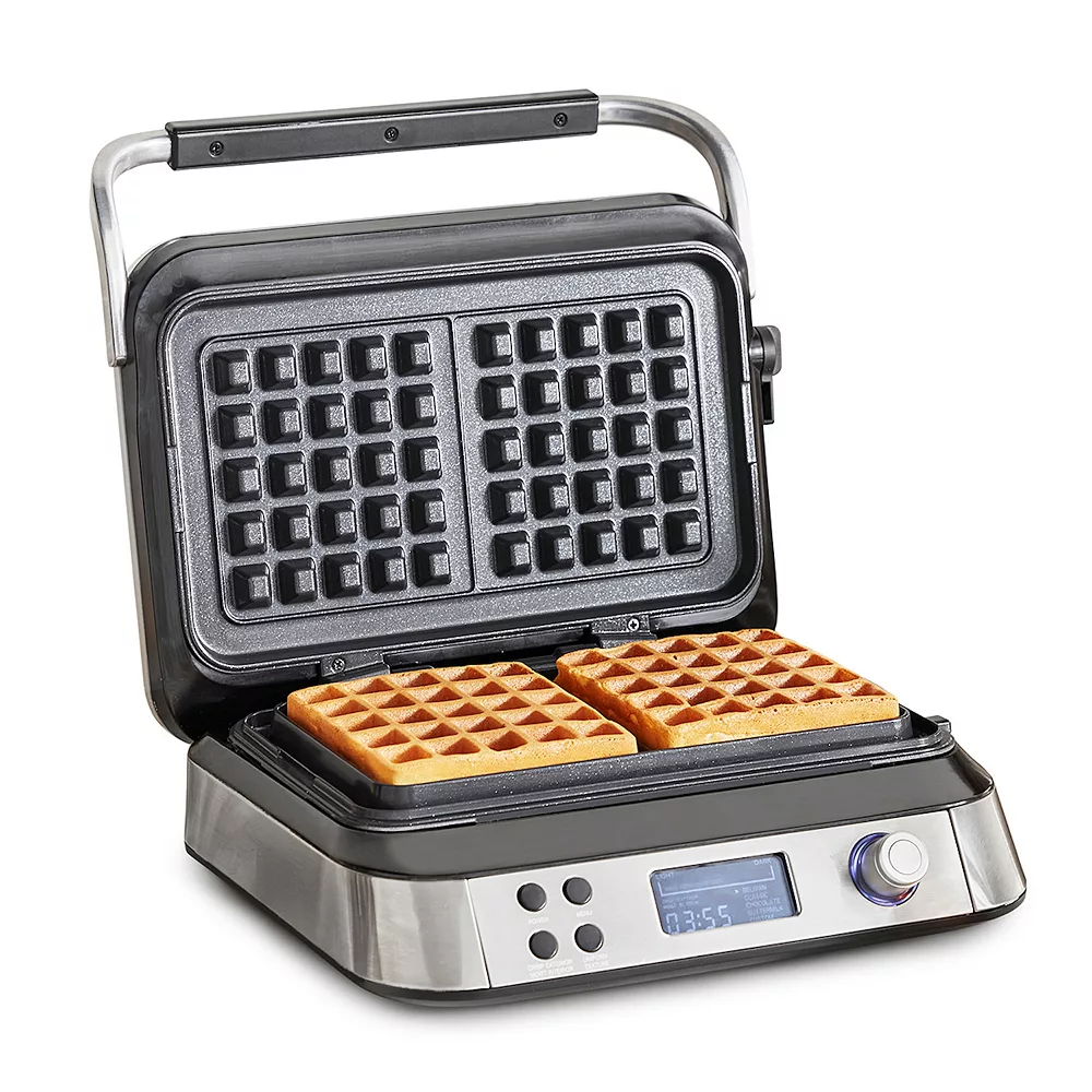 GreenPan Electrics Heathly Ceramic Nonstick Waffle Maker 4 GreenPan Electrics Heathly Ceramic Nonstick Waffle Maker - Image 2