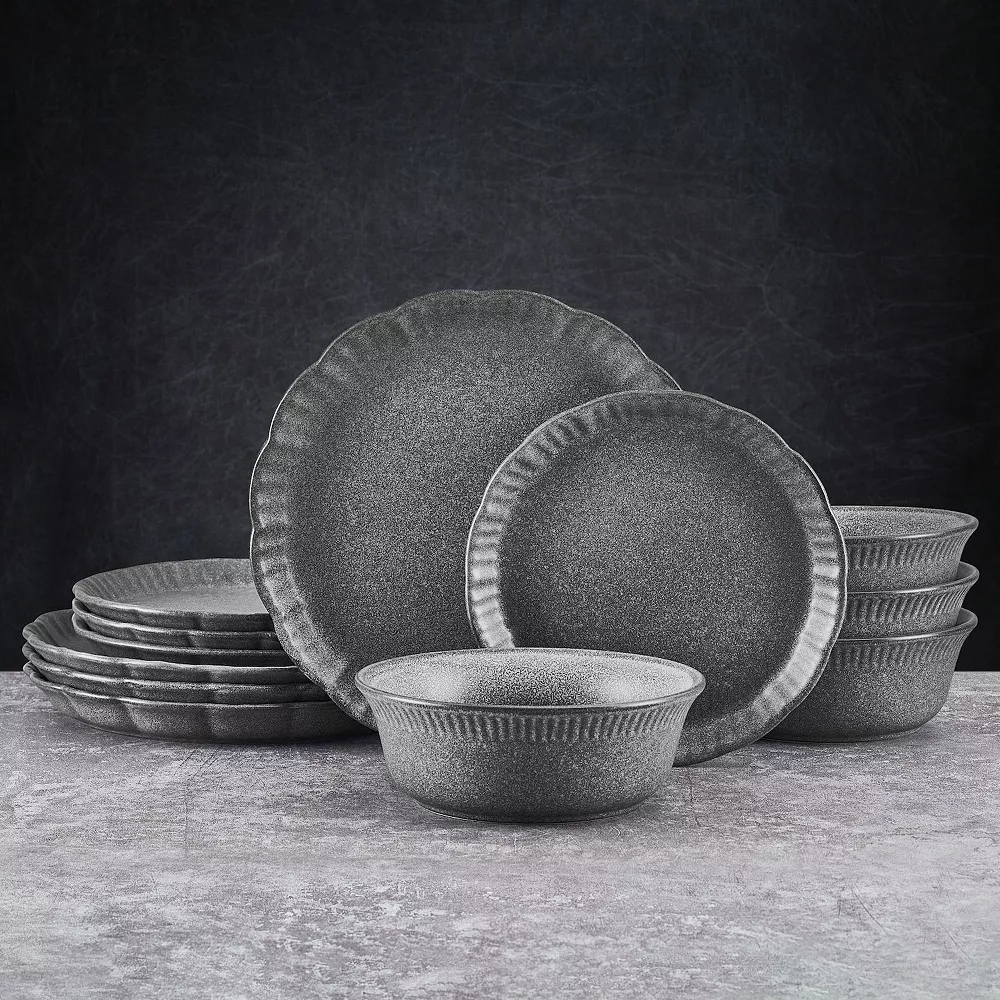 Pfaltzgraff Noah 12-pc. Dinnerware Set 4 Pfaltzgraff Noah 12-pc. Dinnerware Set - Image 2