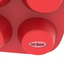 Chef Buddy Silicone Muffin Pan -Home-Kitchen 6085195 ALT5