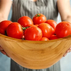 Classic Cuisine Large Bamboo Bowl 10 Classic Cuisine Large Bamboo Bowl -Home-Kitchen 6108217 ALT2