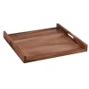 Serving Tray - Solid Bottom - Square -Home-Kitchen 6111066