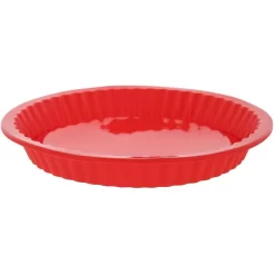 4 Piece Nonstick Silicone Bakeware Set Baking Shaping Kits With Round, Square And Rectangular Cake Shaping Kit Pan, Red -Home-Kitchen 6114378 ALT3