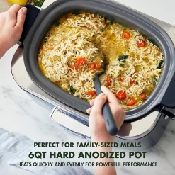 GreenPan Nonstick Ceramic 6-qt. Slow Cooker -Home-Kitchen 6122828 ALT4