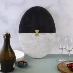 GAURI KOHLI Antigua Marble Serving Board - Large 8 GAURI KOHLI Antigua Marble Serving Board - Large -Home-Kitchen 6131624 ALT2