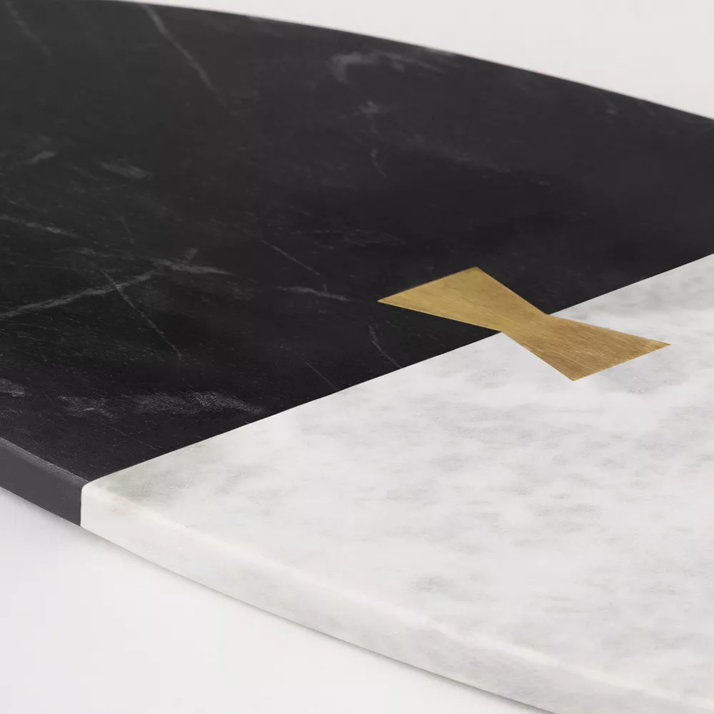 GAURI KOHLI Antigua Marble Serving Board - Large 6 GAURI KOHLI Antigua Marble Serving Board - Large - Image 4