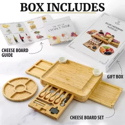 Cheese Board Deluxe Set -Home-Kitchen 6137470 ALT3