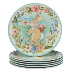 Certified International Joy Of Easter 6-pc. Melamine Dinner Plate Set