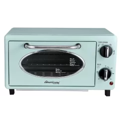 Americana By Elite Collection Retro 2-Slice Toaster Oven