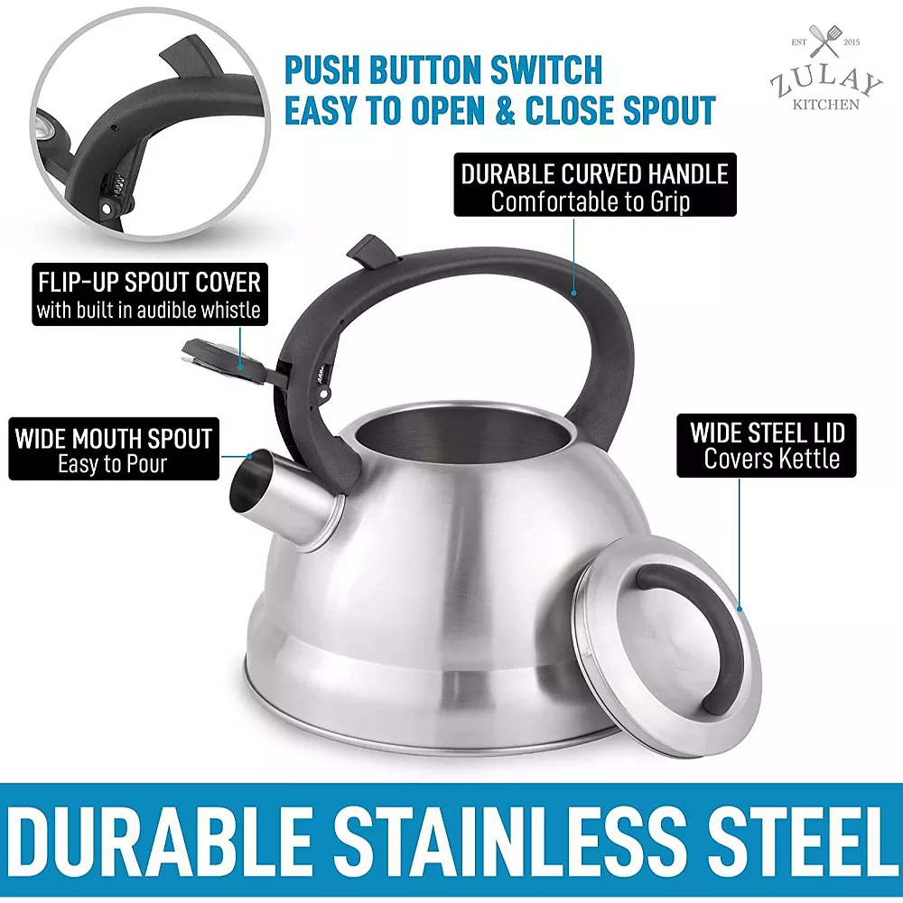 Whistling Tea Kettle Stovetop 4 Whistling Tea Kettle Stovetop - Image 2