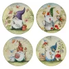 Certified International Garden Gnomes 4-pc. Salad Plate Set 1 Certified International Garden Gnomes 4-pc. Salad Plate Set -Home-Kitchen 6177430